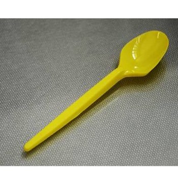 PRAFESTA-COLHER SOBREMESA AMARELA 20PC X 50UN